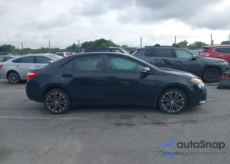 2015 Toyota Corolla S Plus из США, поврежденный, VIN 5YFBURHE7FP290737